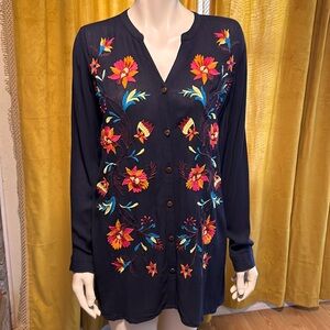 Soft Surroundings “Nesta” tunic, Size M (10/12) NWT